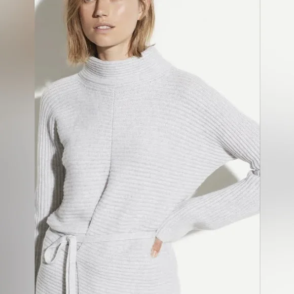 Vince Women's Wool & Cashmere Tie Front Tunic